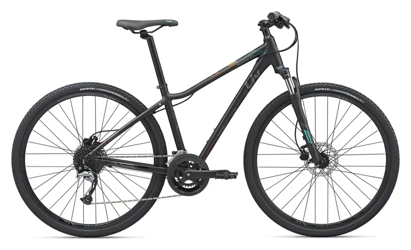 2020 Liv Rove 2 Disc Hybrid Bike en Negro