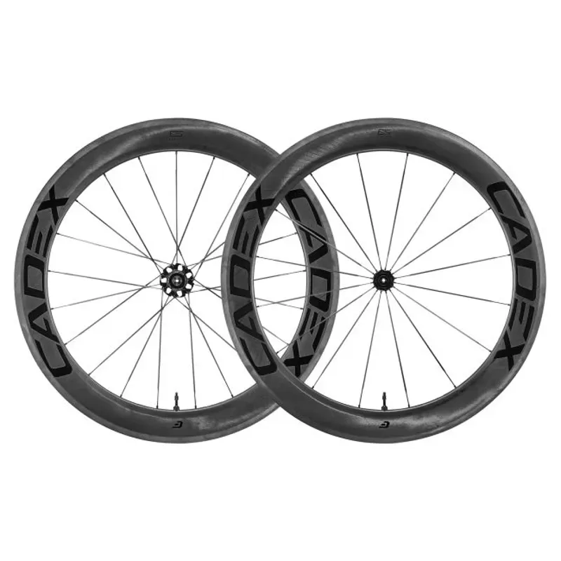 Ruedas Cadex 65 Tubeless System en negro