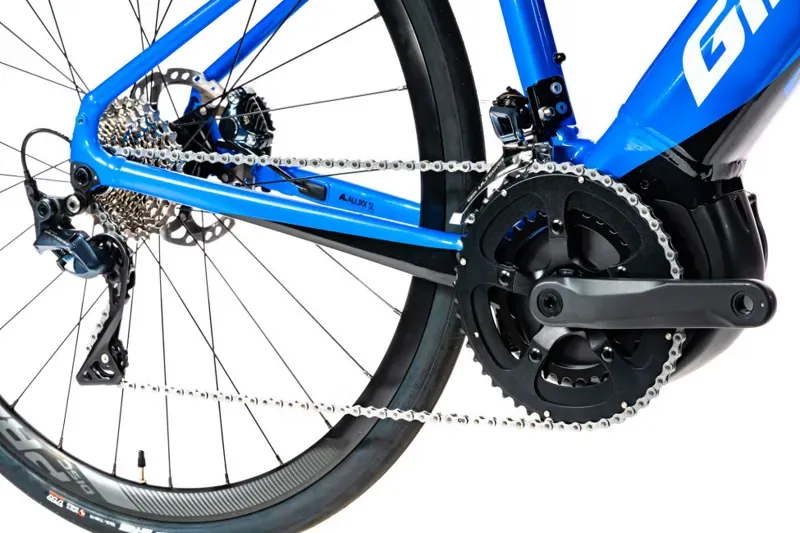 2020 Giant Road E+ 1 Pro Bicicleta Eléctrica en Azul-4