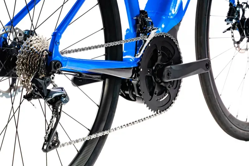 2020 Giant Road E+ 1 Pro Bicicleta Eléctrica en Azul-1