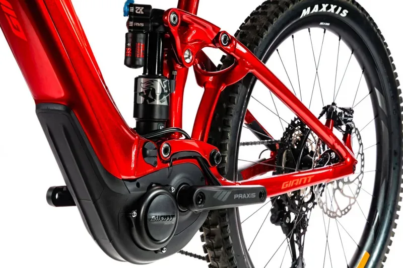 2020 Giant Reign E+ 1 Pro Bicicleta Eléctrica de Montaña en Rojo-4