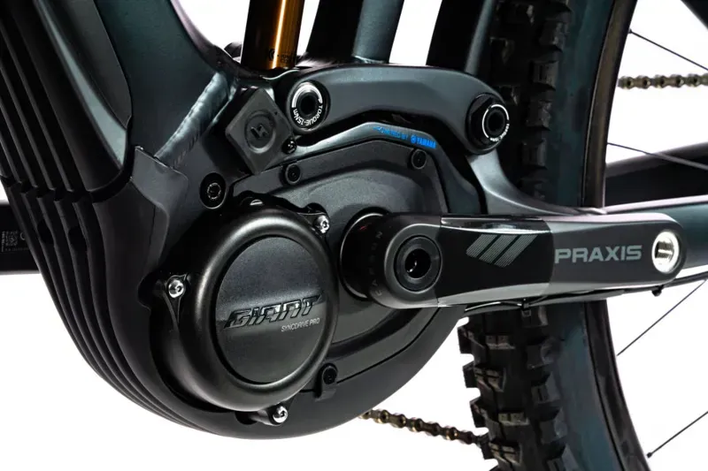 2020 Giant Trance E+ 0 Pro Bicicleta Eléctrica de Montaña en Azul-3