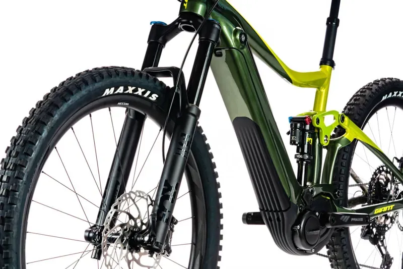 2020 Giant Trance E+ 1 Pro Bicicleta Eléctrica de Montaña en Verde-5