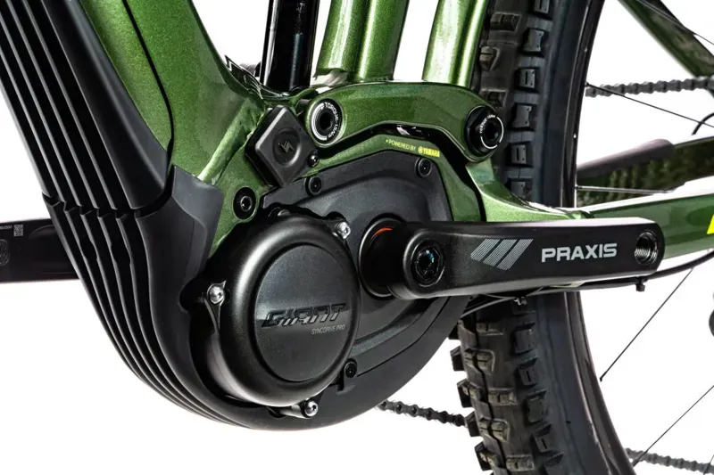 2020 Giant Trance E+ 1 Pro Bicicleta Eléctrica de Montaña en Verde-3