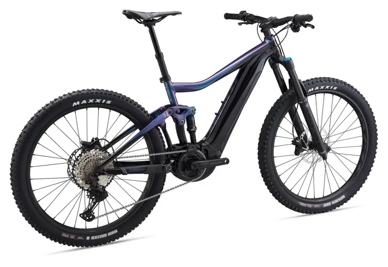 Bicicleta eléctrica de montaña Giant Trance E+ 2 Pro en negro-1