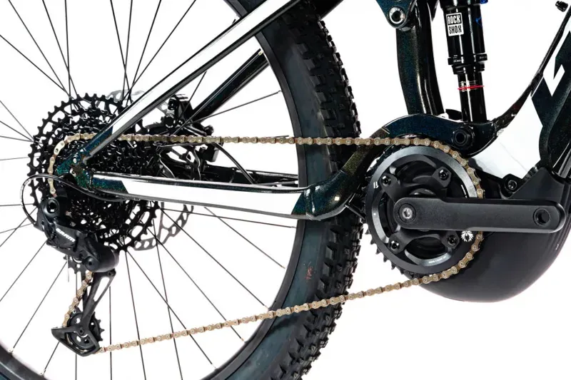 Bicicleta eléctrica de montaña Giant Stance E+ 1 en negro-4