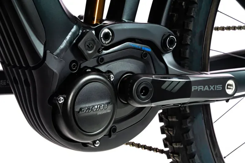 2020 Giant Trance E+ 0 Pro-S Bicicleta Eléctrica de Montaña en Azul-4