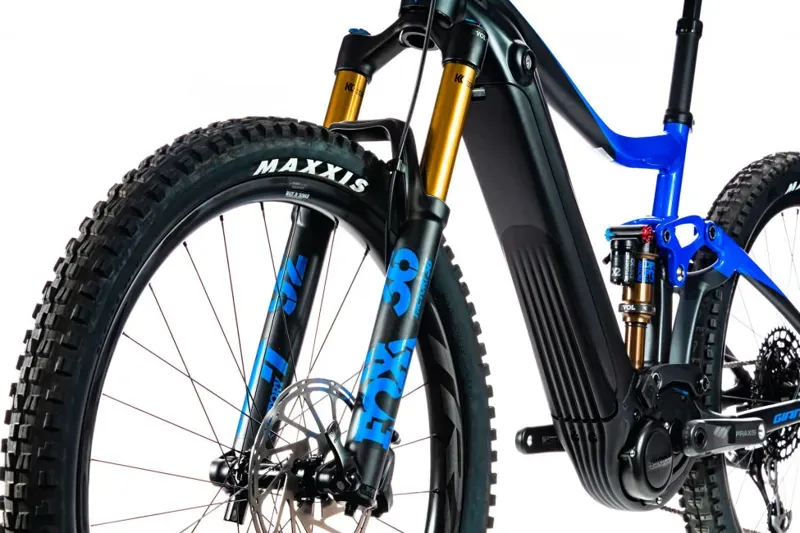2020 Giant Trance E+ 0 Pro-S Bicicleta Eléctrica de Montaña en Azul-1
